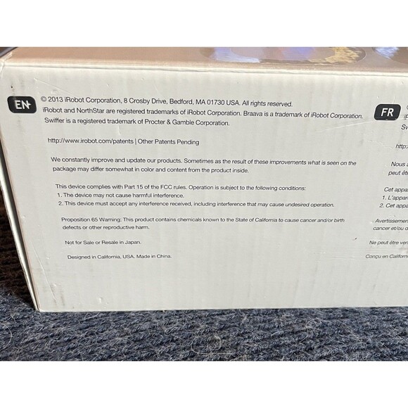 iRobot Braava Mop 380t Wet Mopping And dry Sweeping With Extra Wet Cloths - Picture 2 of 6